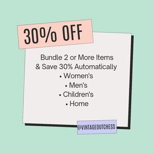 30% Auto Discount on Bundles